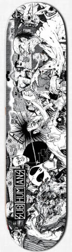 SUBHUMANS - RELIGIOUS WAR SKATEBOARD – Headline Records