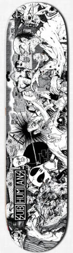 SUBHUMANS - THE DAY THE COUNTRY DIED SKATEBOARD