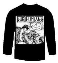 SUBHUMANS - RATS LONG SLEEVE TEE SHIRT