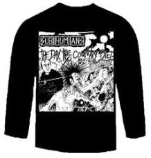 SUBHUMANS - THE DAY THE COUNTRY DIED LONG SLEEVE TEE SHIRT