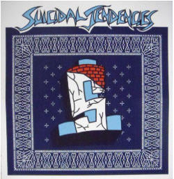 SUICIDAL TENDENCIES - BANDANA STICKER