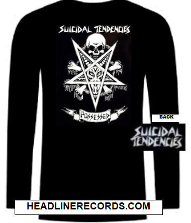 SUICIDAL TENDENCIES - POSSESSED LONG SLEEVE TEE SHIRT