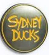 SYDNEY DUCKS - SYDNEY DUCKS ENAMEL PIN BADGE