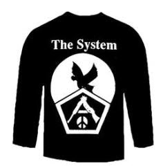 SYSTEM - LOGO LONG SLEEVE TEE SHIRT