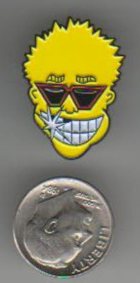 TOY DOLLS - FACE ENAMEL PIN BADGE