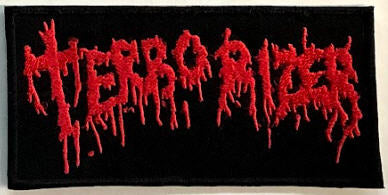 TERRORIZER - TERRORIZER EMBROIDERED PATCH