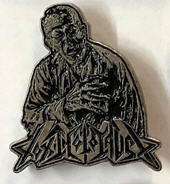 TOXIC HOLOCAUST - HELL ON EARTH METAL PIN