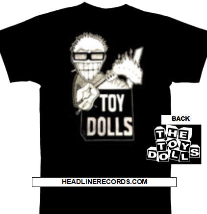 TOY DOLLS - IDLE GOSSIP TEE SHIRT