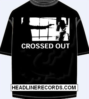 CROSSED OUT - GUNMAN TEE SHIRT