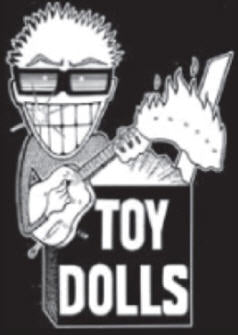 TOY DOLLS - IDLE GOSSIP BACK PATCH