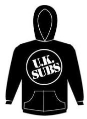 UK SUBS - LOGO HOODIE SWEATSHIRT