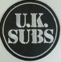 UK SUBS - LOGO PATCH – Headline Records