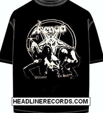 VENOM - WELCOME TO HELL TEE SHIRT