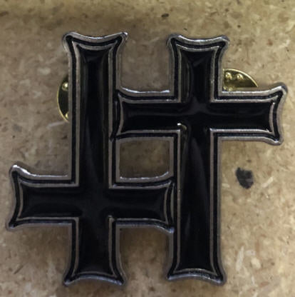 VOID - LOGO (CROSS) METAL PIN