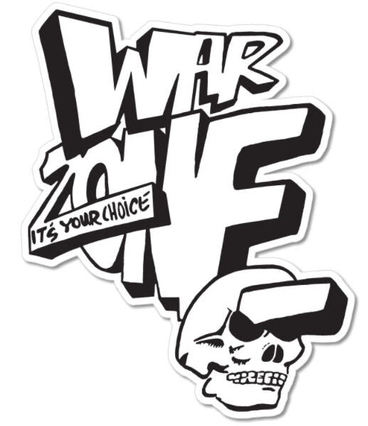 WARZONE - IT'S YOUR CHOICE STICKER