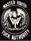 WASTED YOUTH - FUCK AUTHORITY PATCH