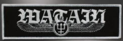 WATAIN - WINGED STRIP EMBROIDERED PATCH