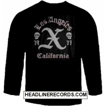 X - LOS ANGELES 1977 LONG SLEEVE TEE SHIRT