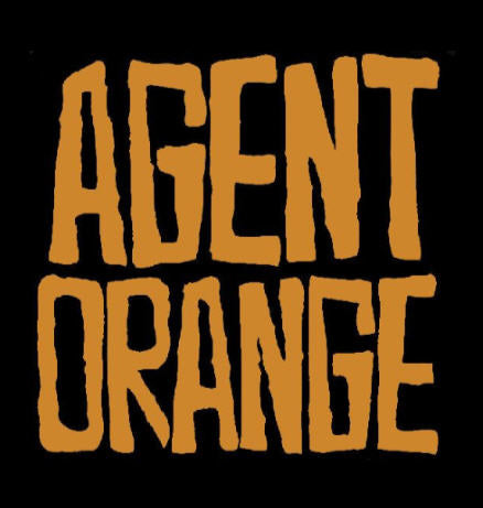 AGENT ORANGE - CIRCLE LOGO 1" BUTTON