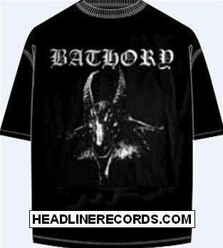 BATHORY - GOAT LOGO TEE SHIRT