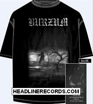 BURZUM - WHEN NIGHT FALLS TEE SHIRT