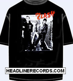 CLASH - 1ST LP (BLACK SHIRT) TEE SHIRT