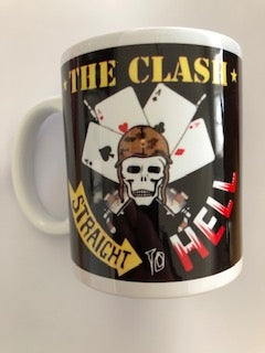 CLASH - STRAIGHT TO HELL MUG