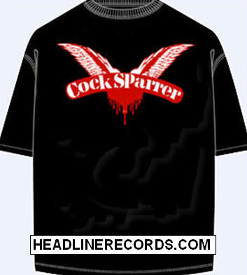 COCK SPARRER - LOGO TEE SHIRT