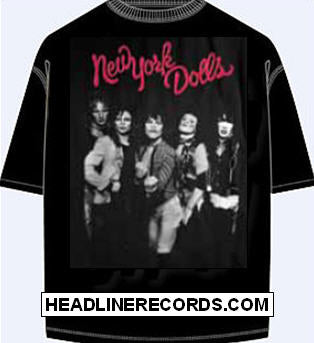 NEW YORK DOLLS - TRASH PHOTO TEE SHIRT