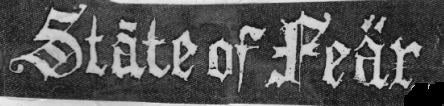 STATE OF FEAR - STATE OF FEAR PATCH