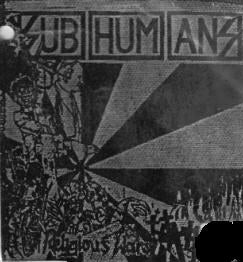 SUBHUMANS - RELIGIOUS WARS PATCH