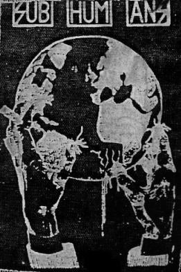 SUBHUMANS - WORLDS APART PATCH