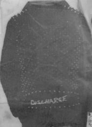 DISCHARGE - LOGO (JACKET) PATCH