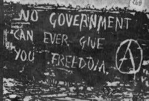 PATCH - NO GOVERNMENT CAN EVER GIVE YOU FREEDOM PATCH