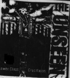 UNSEEN - LOWER CLASS CRUCIFIXION PATCH