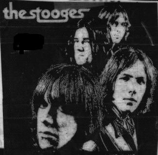 STOOGES - FIRST LP COVER PATCH
