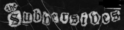 SUBVERSIVES - SUBVERSIVES PATCH