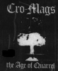 CRO MAGS - THE AGE OF QUARREL PATCH