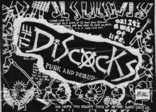 DISCOCKS - PUNK & PROUD PATCH