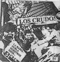 LOS CRUDOS - LA RABIA NUBLA NUETROS PATCH