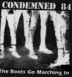 CONDEMNED 84 - THE BOOTS GO MARCHING IN PATCH