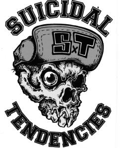 SUICIDAL TENDENCIES - SKULL W/ CAP PATCH