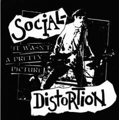 SOCIAL DISTORTION - IT WASN'T A PRETTY PICTURE PATCH