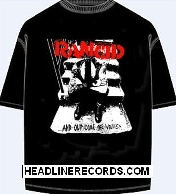 RANCID - AND OUT COME THE WOLVES TEE SHIRT