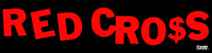 RED CROSS - RED CROSS STICKER