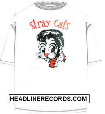 STRAY CATS - LOGO TEE SHIRT